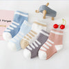 Pure Cotton Baby Socks (5 Pairs)