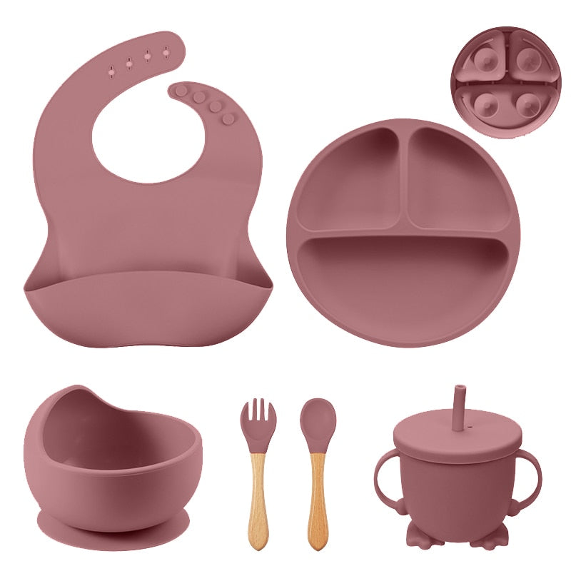 Silicone Baby Feeding Set