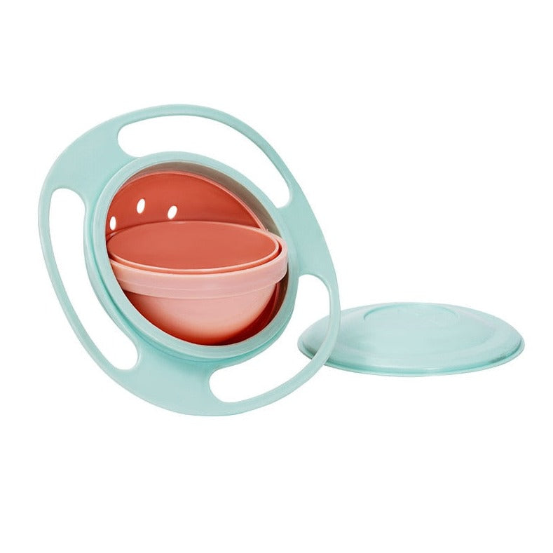 Spill-Proof Gyro Baby Bowl