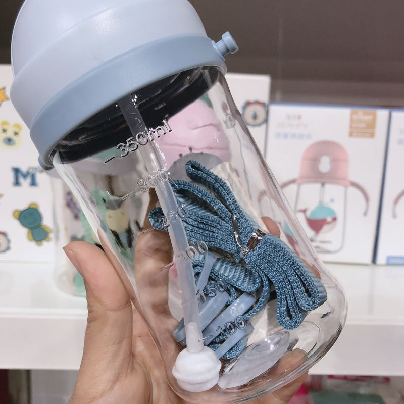 Cute Animal Feeding Bottle With Straw