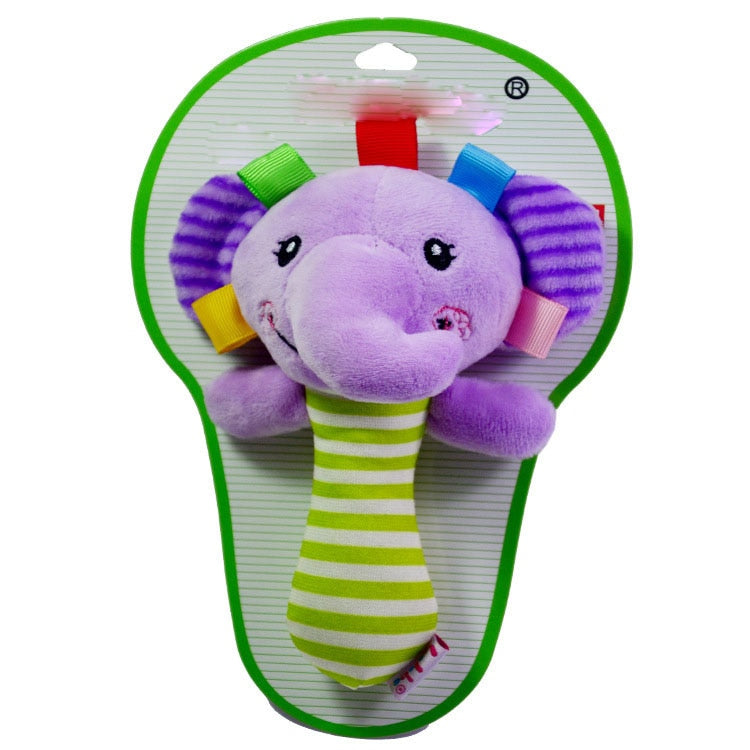 Soft Plush Rattle Toys