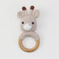 Cute Crochet Animal Rattle Toy