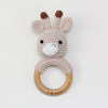 Cute Crochet Animal Rattle Toy