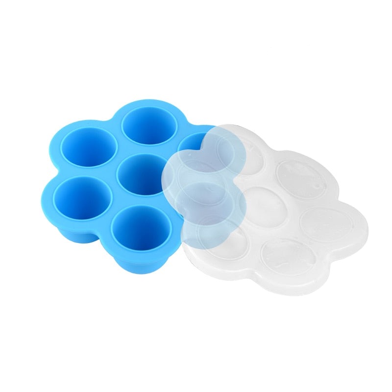 7 Compartment Baby Food Silicone Container