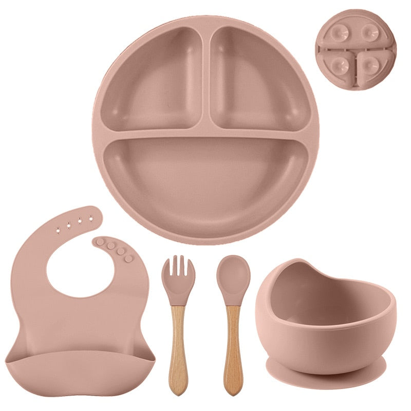 Silicone Baby Feeding Set