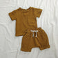 Summer Casual Baby Clothing Set