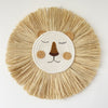 Woven Lion Wall Decor