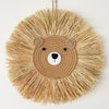 Woven Lion Wall Decor