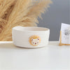 Cartoon Animals Hand Woven Basket