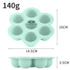 7 Compartment Baby Food Silicone Container