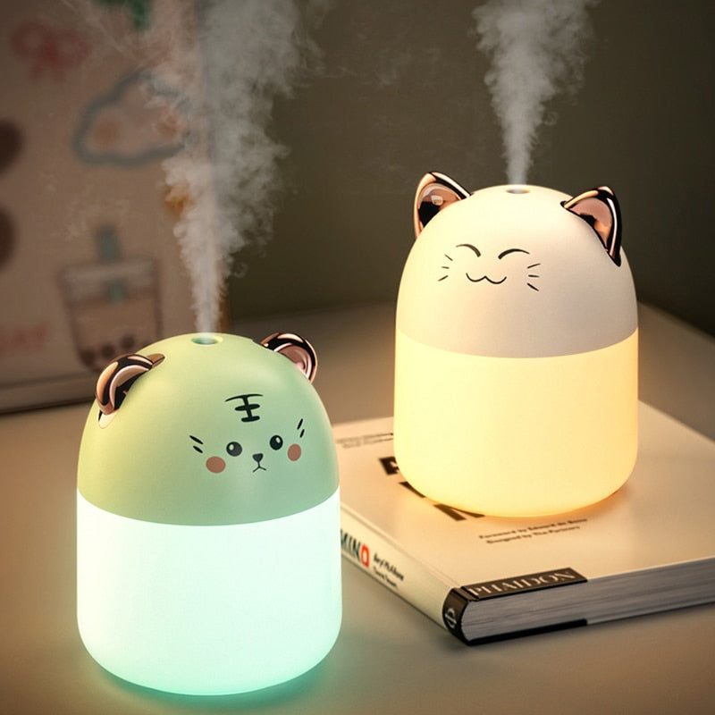 Cute Pet Humidifier With Light