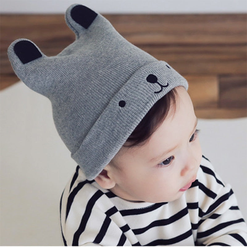 Cute Bear Baby Beanie