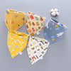 Cartoon Bandana Bibs (5pcs)