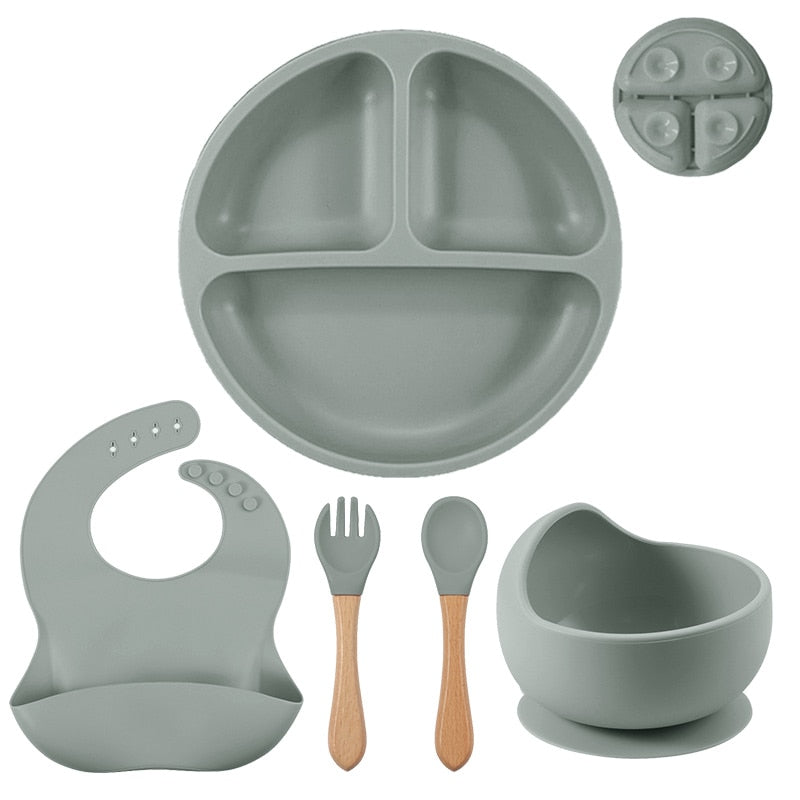 Silicone Baby Feeding Set