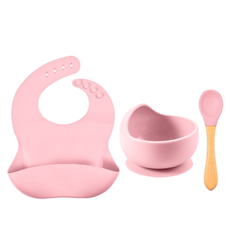 Silicone Baby Feeding Set