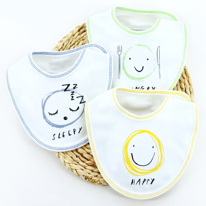 Cute Bandana Bib Set (3pcs)
