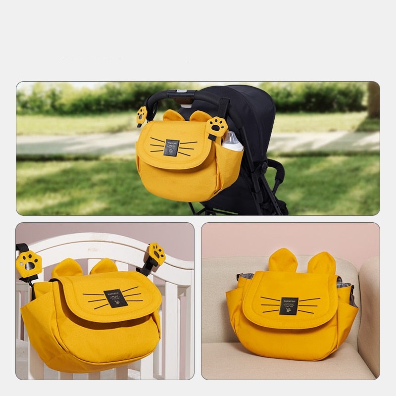 Cat Design Baby Bag