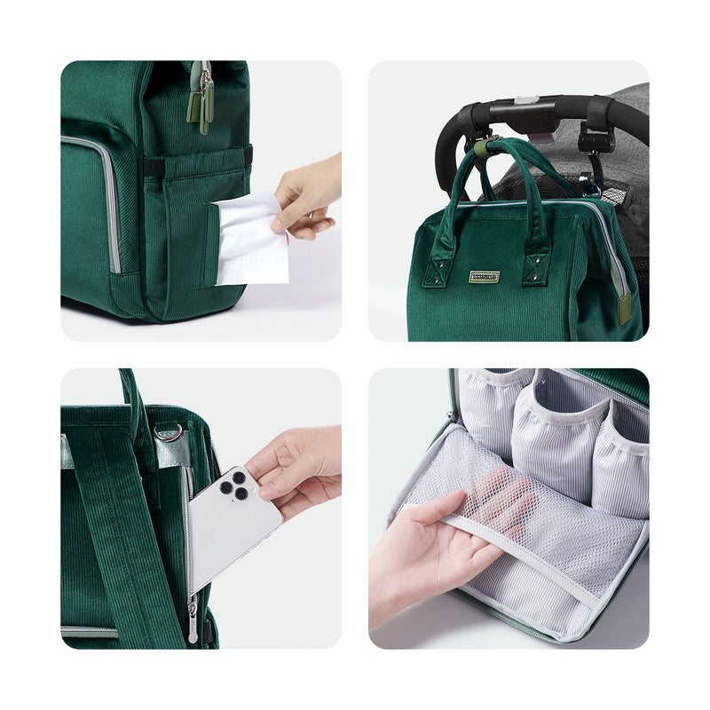 Corduroy Nappy Bag