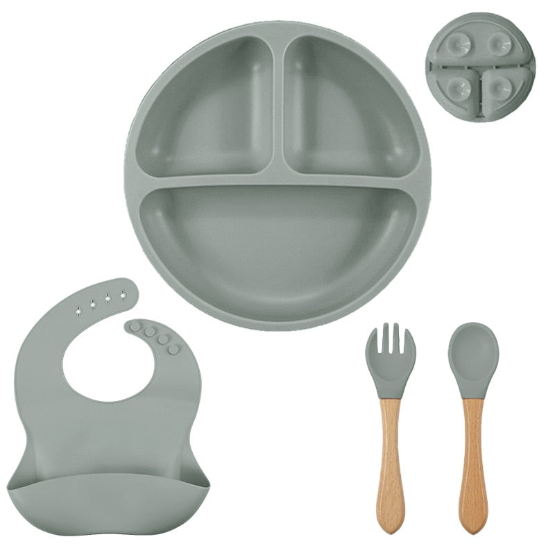 Silicone Baby Feeding Set