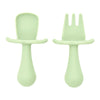 Mini Silicone Baby Spoon & Fork