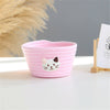 Cartoon Animals Hand Woven Basket