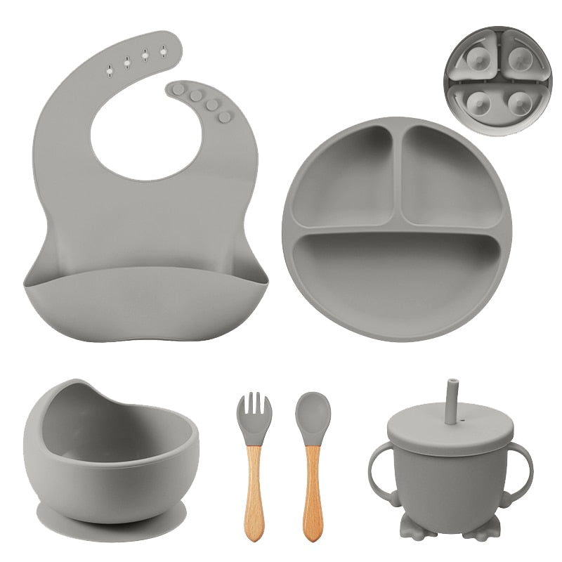 Silicone Baby Feeding Set