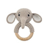 Cute Crochet Animal Rattle Toy