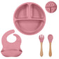 Silicone Baby Feeding Set