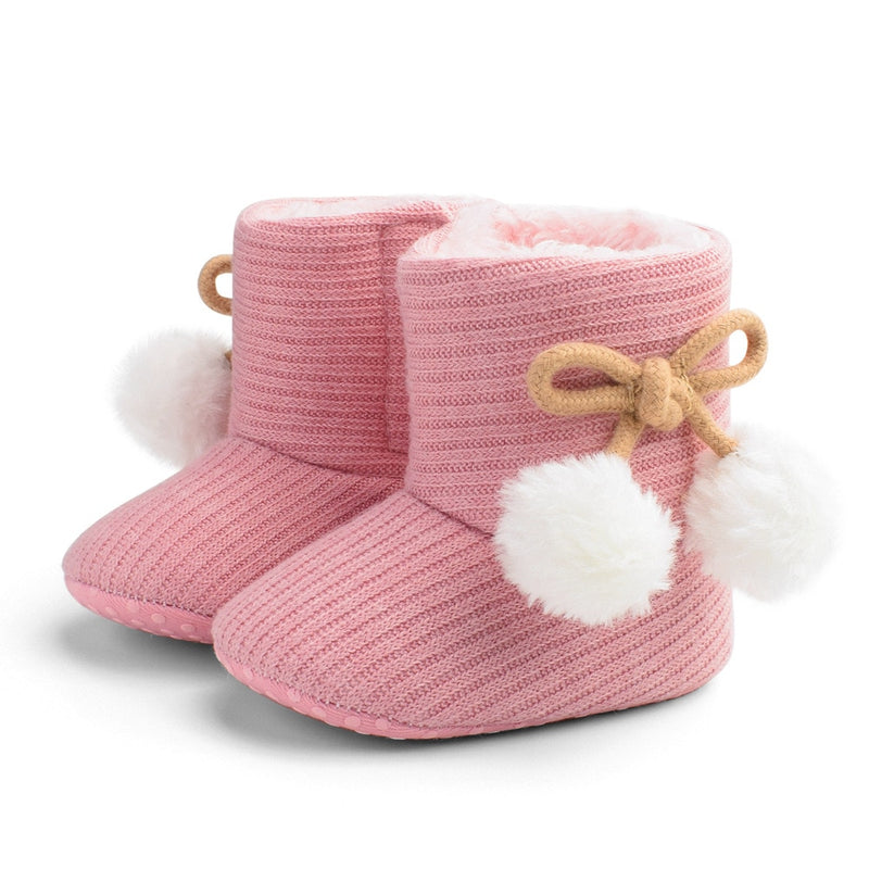 Cute Baby Winter Moccasins