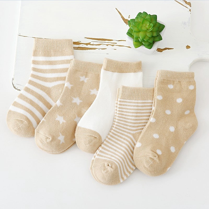 Fadeless Baby Socks (5 Pack)