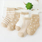 Pure Cotton Baby Socks (5 Pairs)