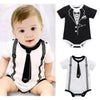 Newborn Tie Print Romper