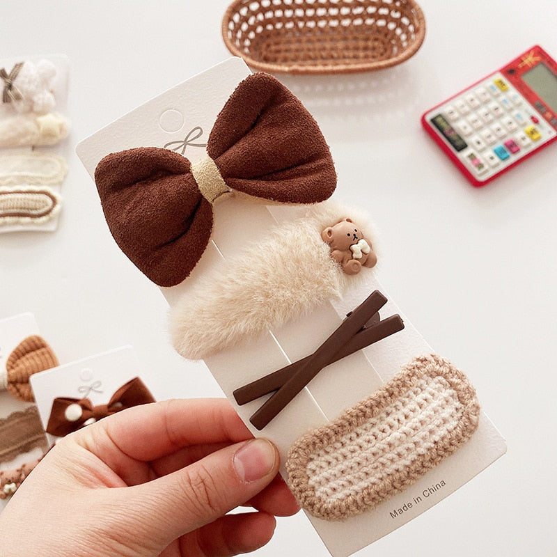Cute Baby Hair Clips (4 pieces)