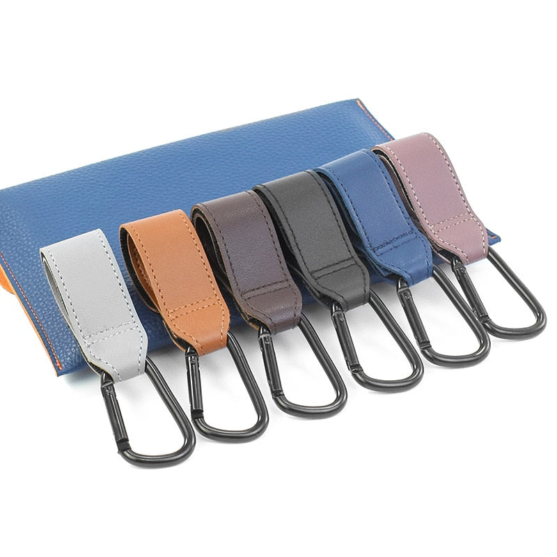 Elegant Leather Pram/Stroller Hook