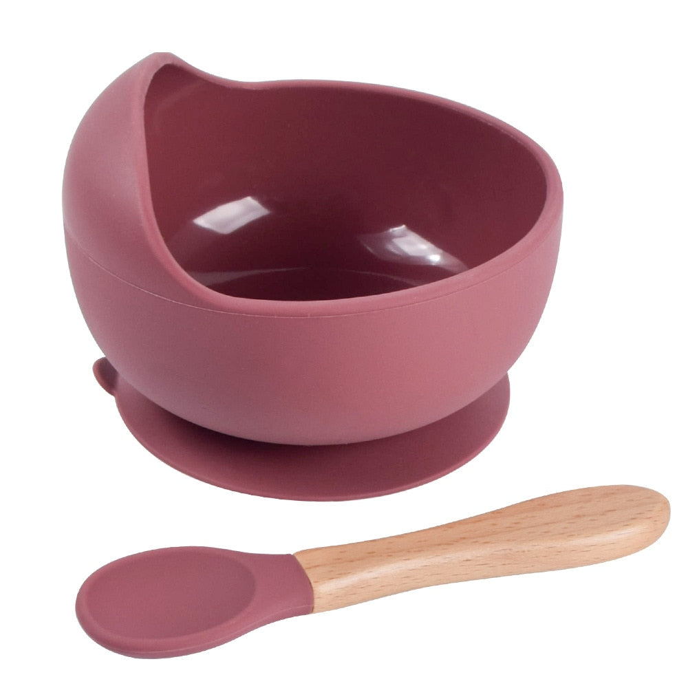 Silicone Baby Feeding Bowl