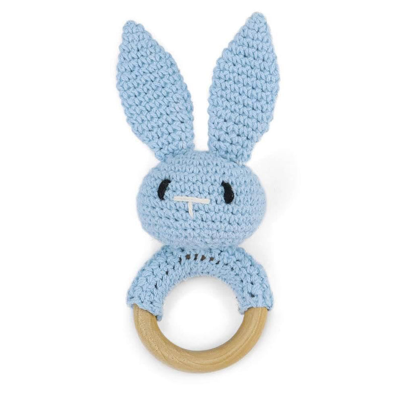 Cute Crochet Animal Rattle Toy