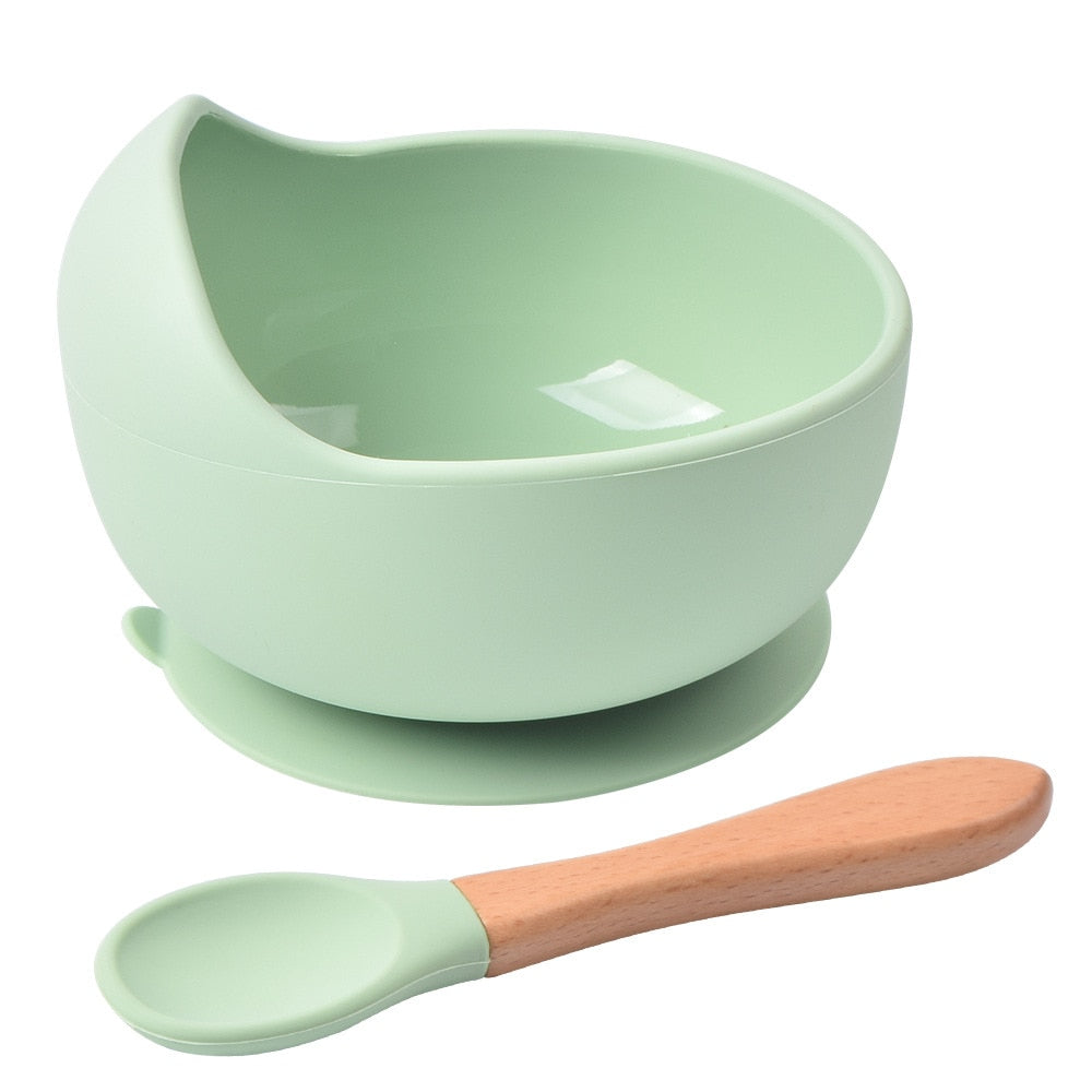 Silicone Baby Feeding Bowl