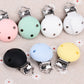 Round Shaped Pacifier Clips (5pcs)