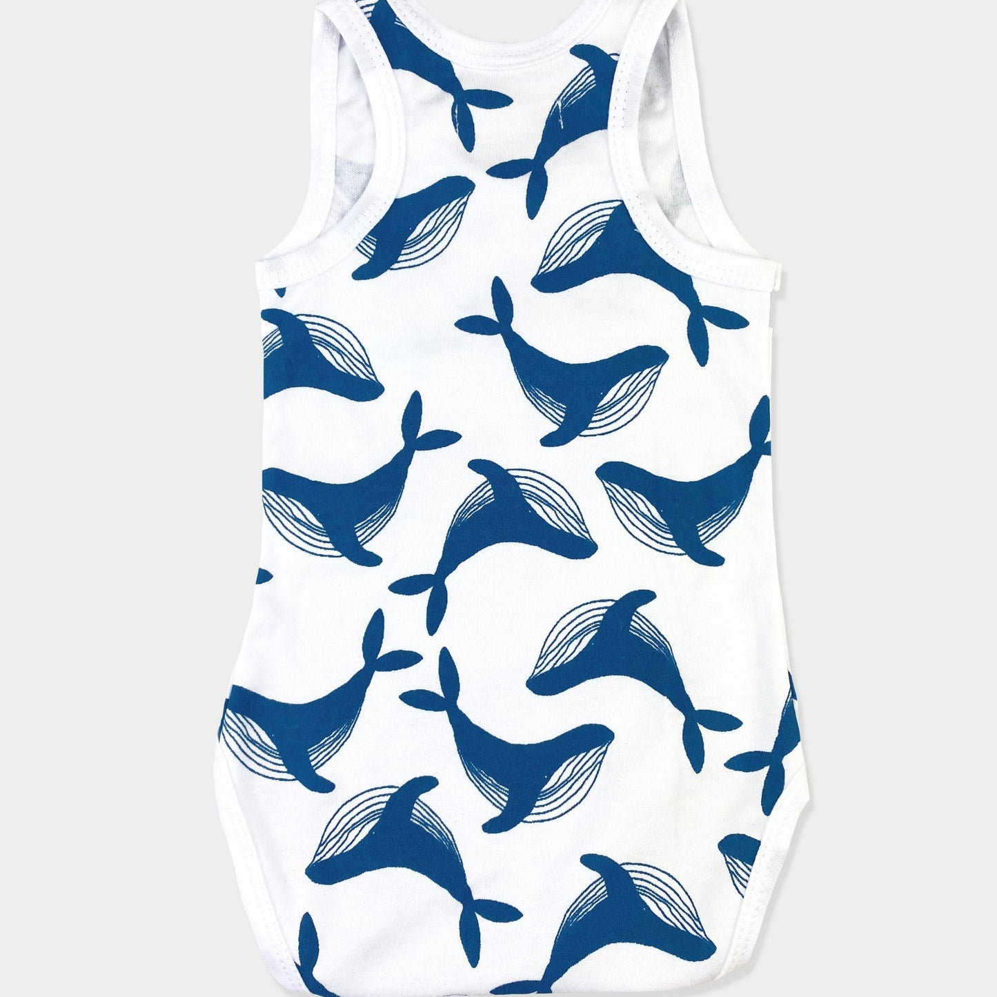 Whale print singlet