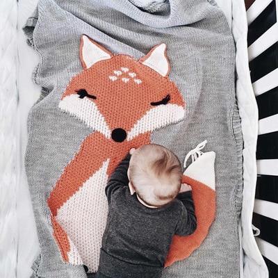 Knitted Animal Throws