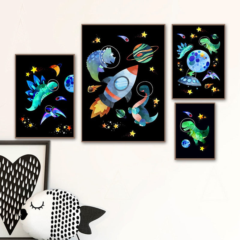 Art Series - Space Dinosaurs