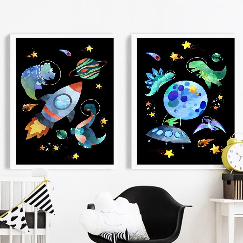 Art Series - Space Dinosaurs