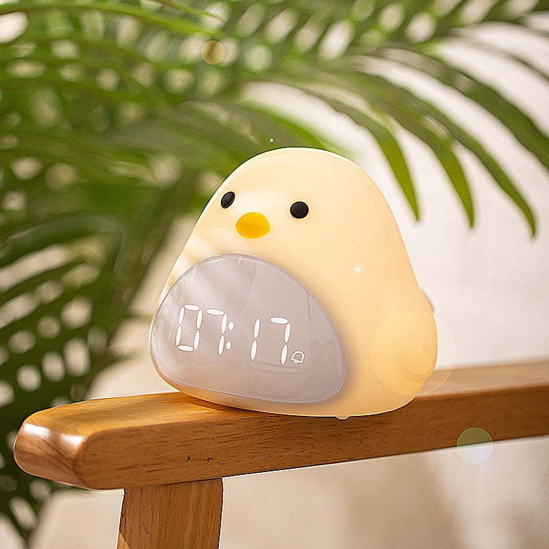 Penguin LED Night Light and Alarm Clock